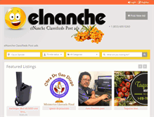 Tablet Screenshot of elnanche.com